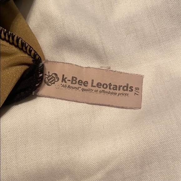 k-Bee Leotard Child’s size 7/8 Gymnastics Uniform - Picture 6 of 6